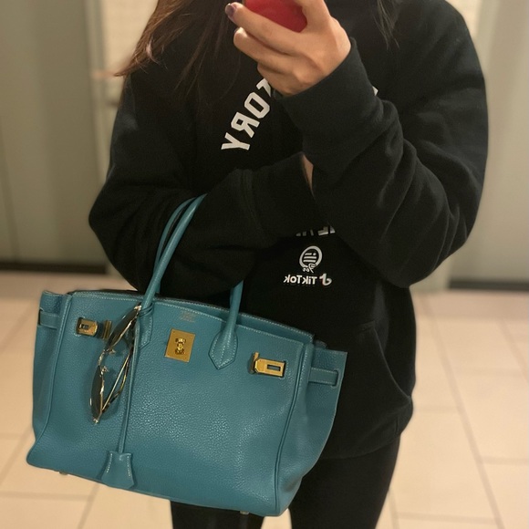 Hermes Birkin 30 in togo leather - Picture 3 of 14